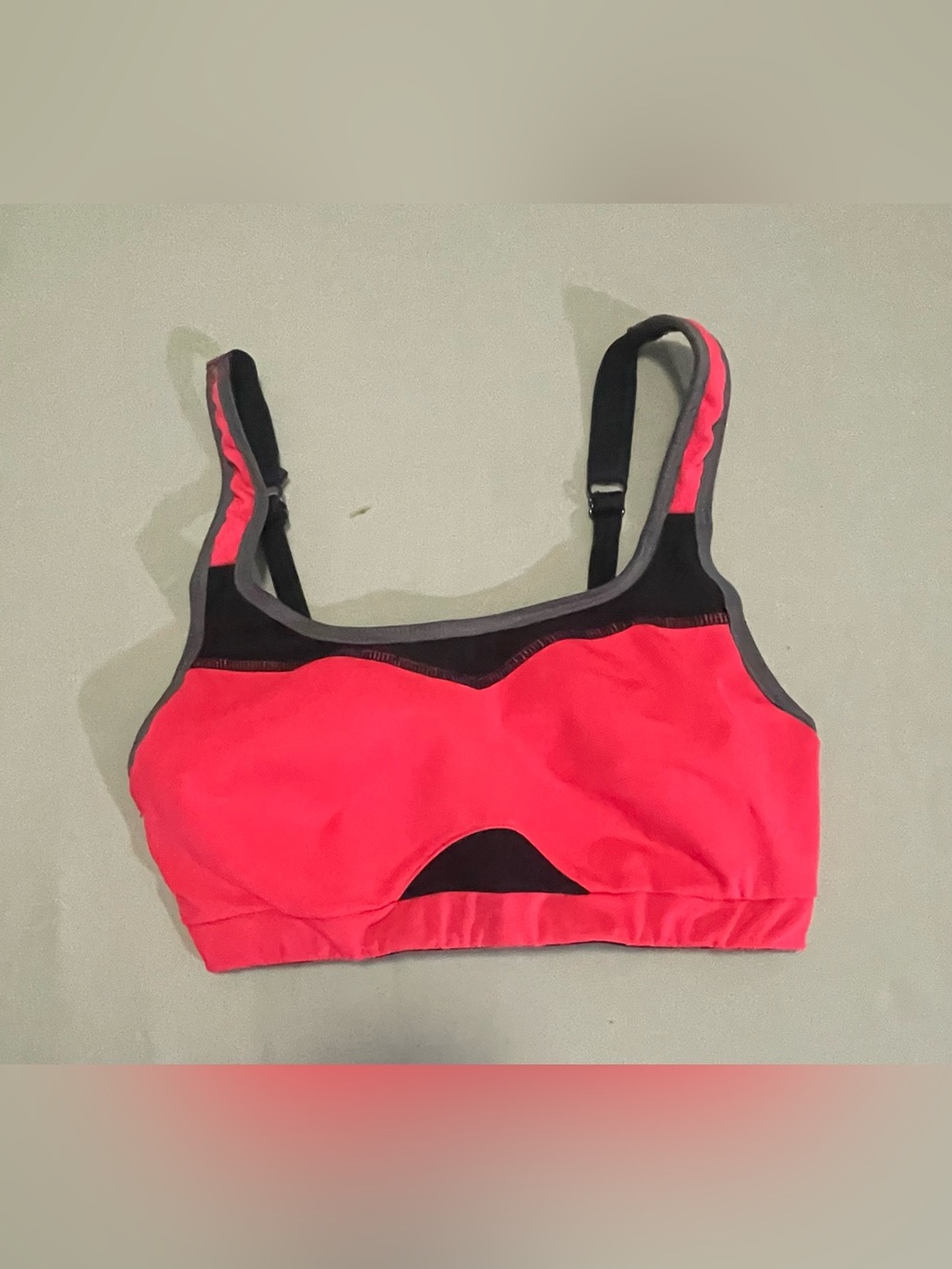 Women's Pink Sports Bra - Breathable Support